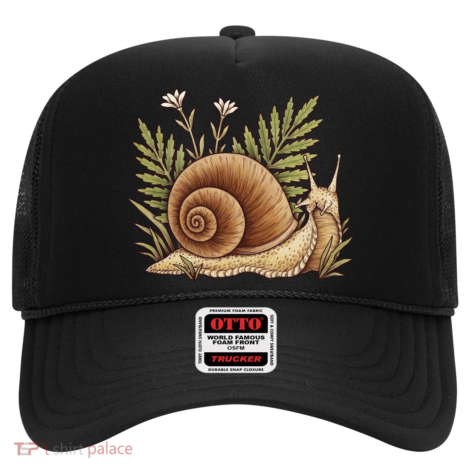 Snail With Plants Hat