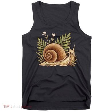 Snail With Plants Tank Top