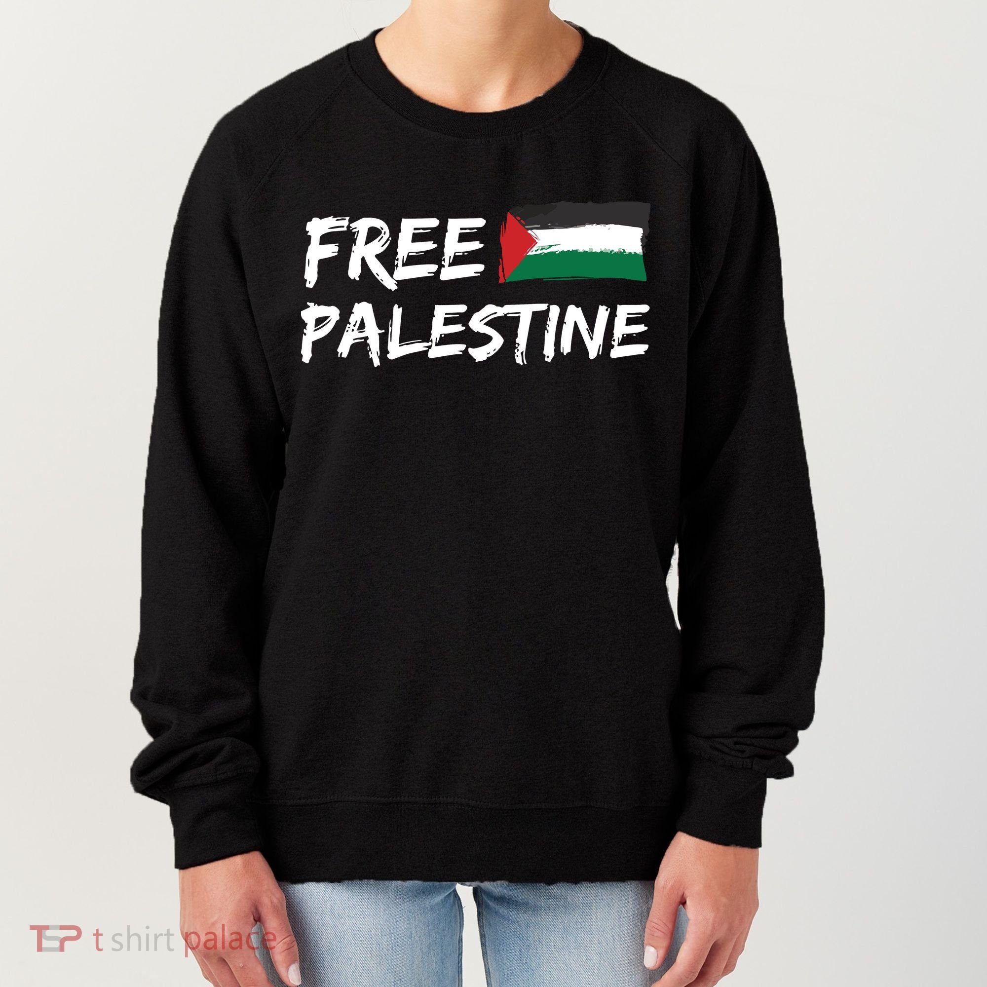 Stand With Palestine Free Palestine Women's Sweatshirt
