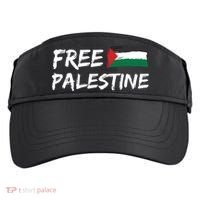 Stand With Palestine Free Palestine Adult Drive Performance Visor thumb 0