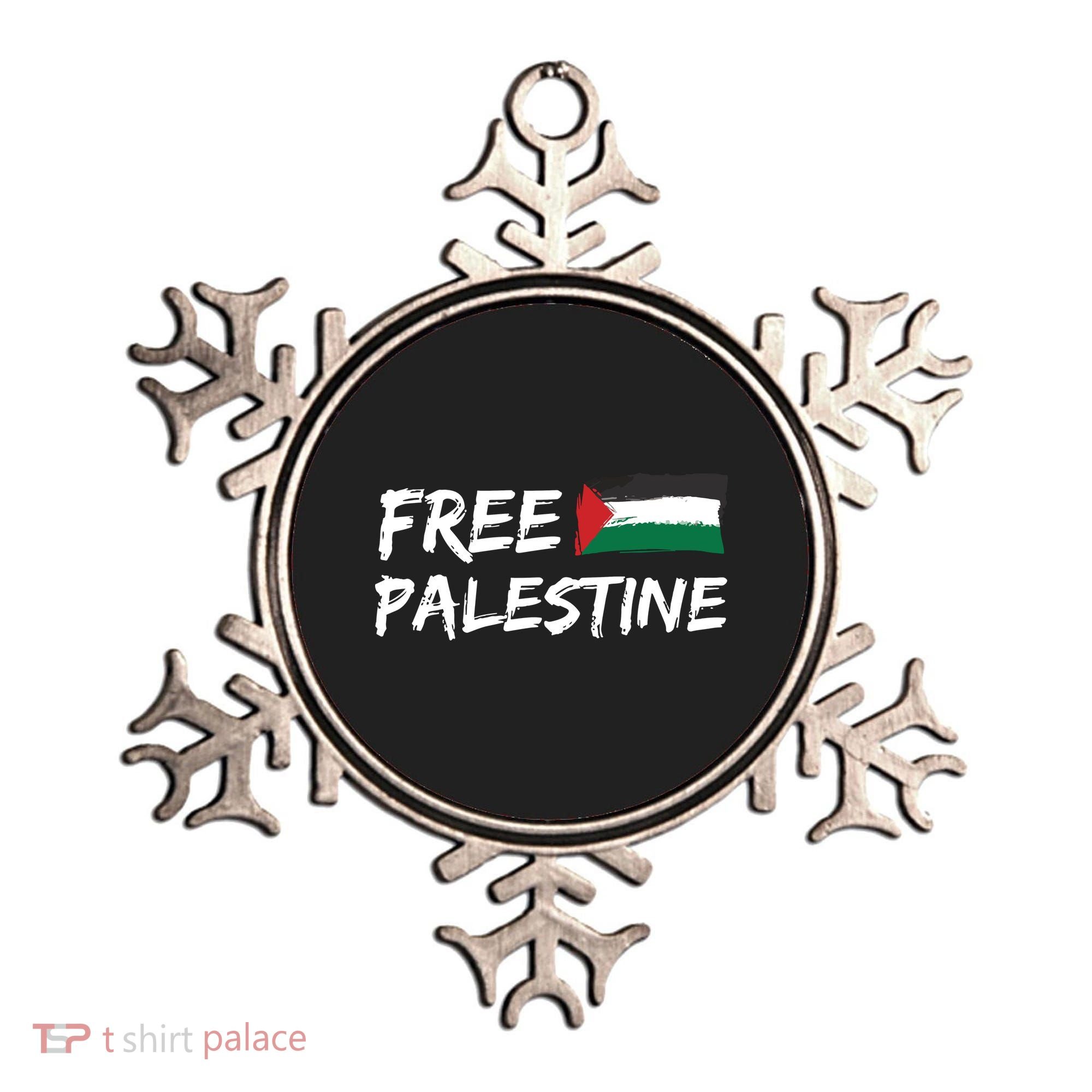 Stand With Palestine Free Palestine Ornament