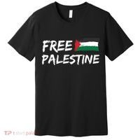 Stand With Palestine Free Palestine Premium T-Shirt thumb 0