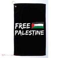 Stand With Palestine Free Palestine Golf Towel thumb 0