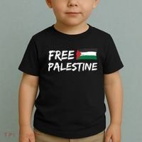 Stand With Palestine Free Palestine Toddler T-Shirt thumb 2