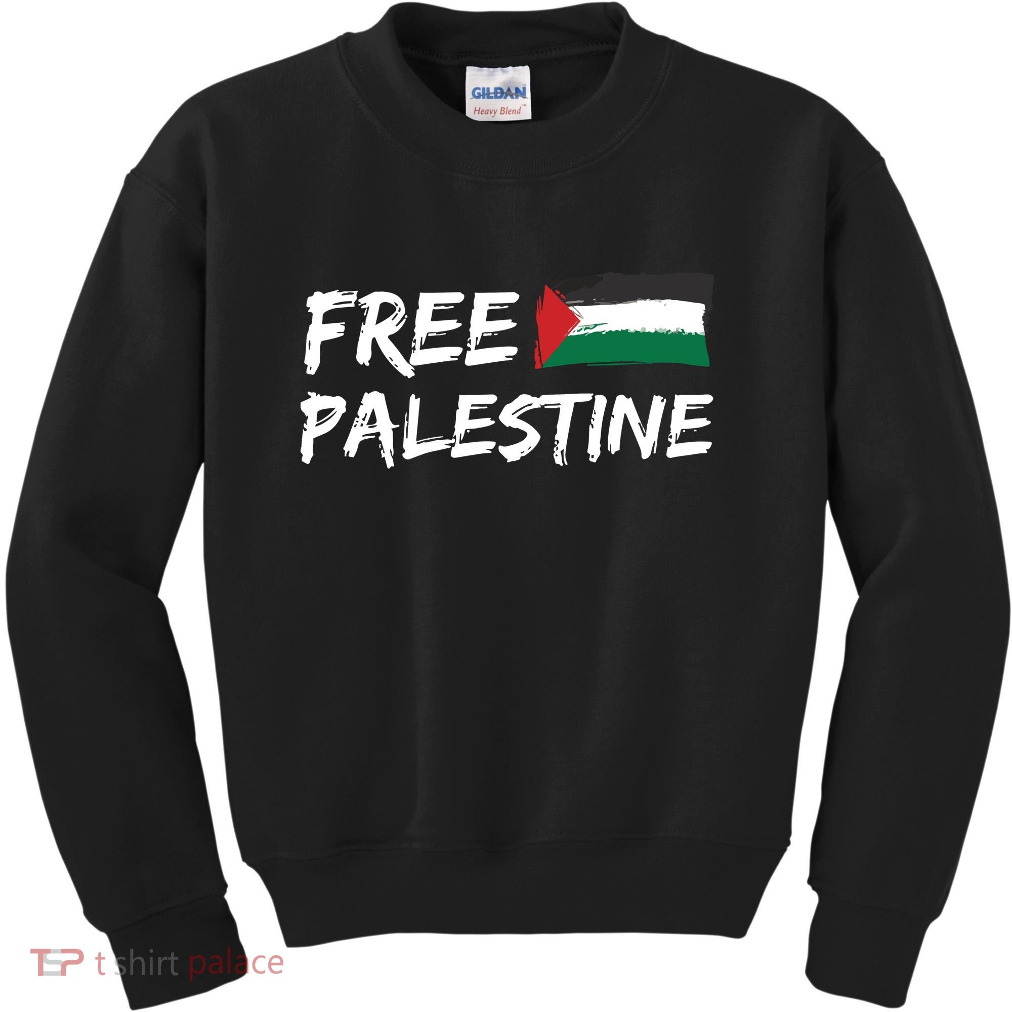 Stand With Palestine Free Palestine Kids Sweatshirt