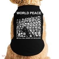Store World Peace We All Fall Short Of His Glory Doggie Tank thumb 0