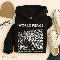 Store World Peace We All Fall Short Of His Glory Hoodie thumb 4