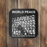 Store World Peace We All Fall Short Of His Glory Coaster thumb 0