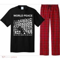 Store World Peace We All Fall Short Of His Glory Pajama Set thumb 0
