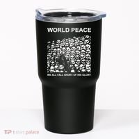Store World Peace We All Fall Short Of His Glory Tumbler thumb 0
