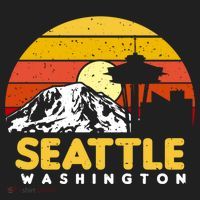 Seattle Washington Pnw Vacation Souvenir Gift Great Gift Beanie thumb 2