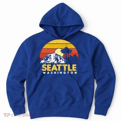 Seattle Washington Pnw Vacation Souvenir Gift Great Gift Hoodie