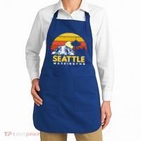Seattle Washington Pnw Vacation Souvenir Gift Great Gift Apron thumb 2