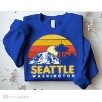 Seattle Washington Pnw Vacation Souvenir Gift Great Gift Sweatshirt thumb 2