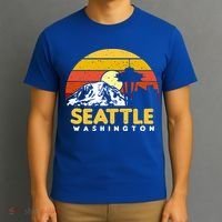 Seattle Washington Pnw Vacation Souvenir Gift Great Gift T-Shirt thumb 3