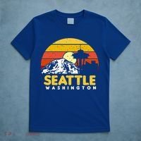 Seattle Washington Pnw Vacation Souvenir Gift Great Gift T-Shirt thumb 5