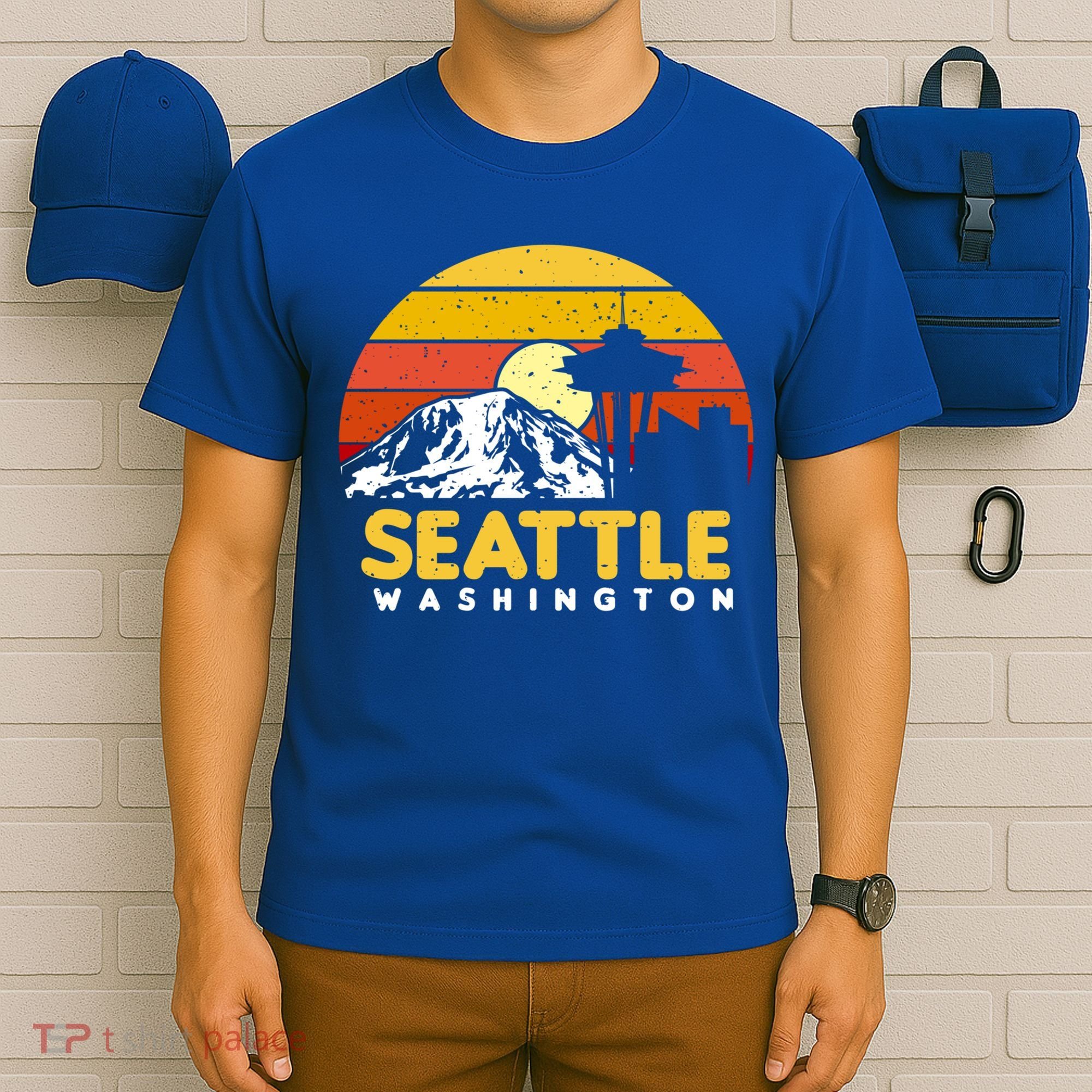 Seattle Washington Pnw Vacation Souvenir Gift Great Gift T-Shirt