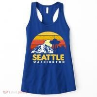 Seattle Washington Pnw Vacation Souvenir Gift Great Gift Women's Tank Top thumb 0