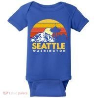 Seattle Washington Pnw Vacation Souvenir Gift Great Gift Baby Bodysuit thumb 0
