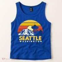 Seattle Washington Pnw Vacation Souvenir Gift Great Gift Tank Top thumb 2