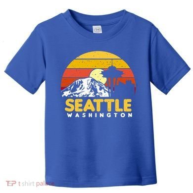 Seattle Washington Pnw Vacation Souvenir Gift Great Gift Toddler T-Shirt