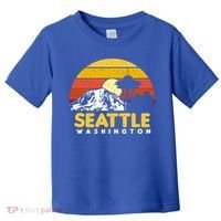 Seattle Washington Pnw Vacation Souvenir Gift Great Gift Toddler T-Shirt thumb 0