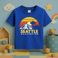 Seattle Washington Pnw Vacation Souvenir Gift Great Gift Toddler T-Shirt thumb 3