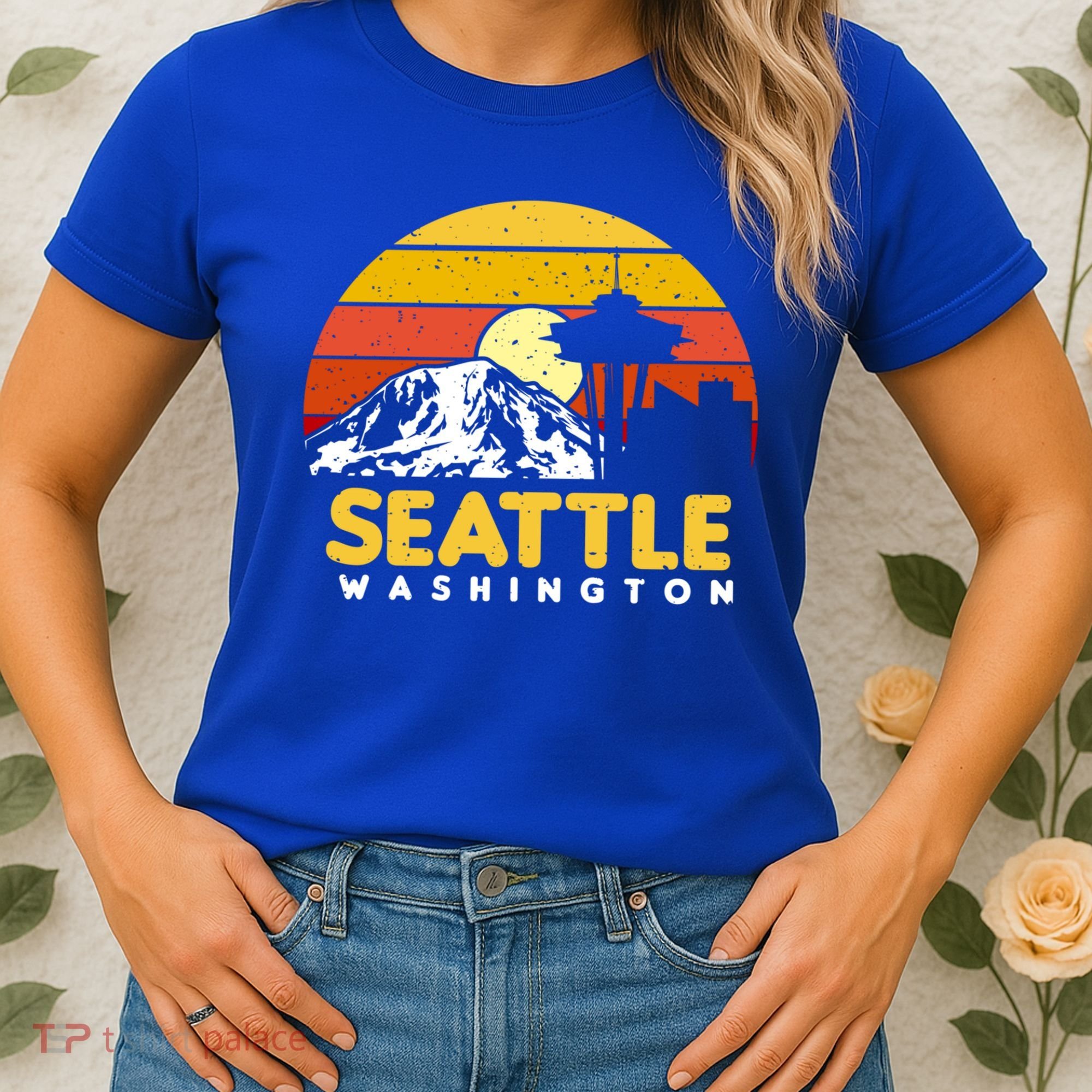 Seattle Washington Pnw Vacation Souvenir Gift Great Gift Women's T-Shirt