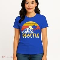 Seattle Washington Pnw Vacation Souvenir Gift Great Gift Women's T-Shirt thumb 4