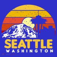 Seattle Washington Pnw Vacation Souvenir Gift Great Gift Kids Sweatshirt thumb 2