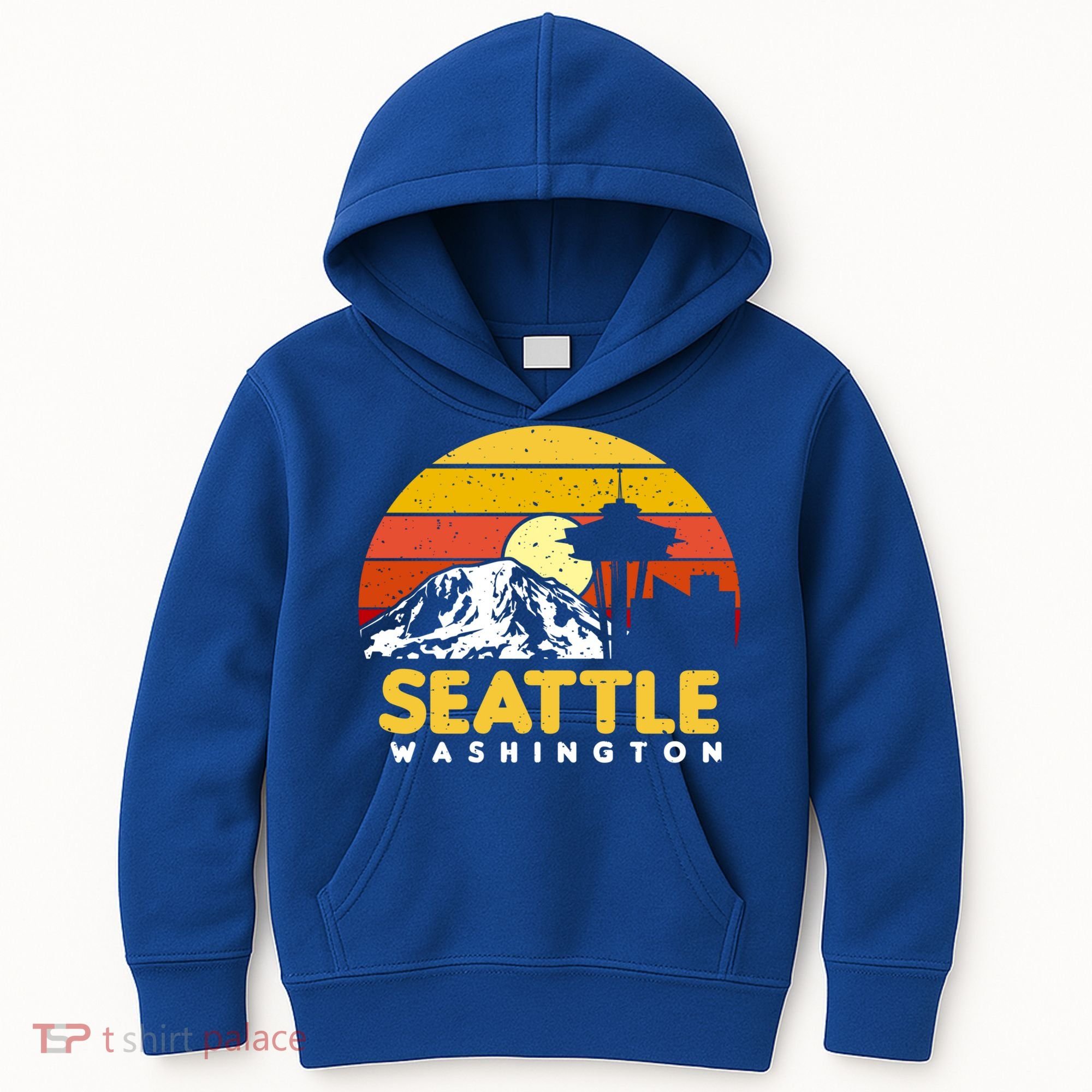 Seattle Washington Pnw Vacation Souvenir Gift Great Gift Kids Hoodie