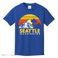 Seattle Washington Pnw Vacation Souvenir Gift Great Gift Kids T-Shirt thumb 0