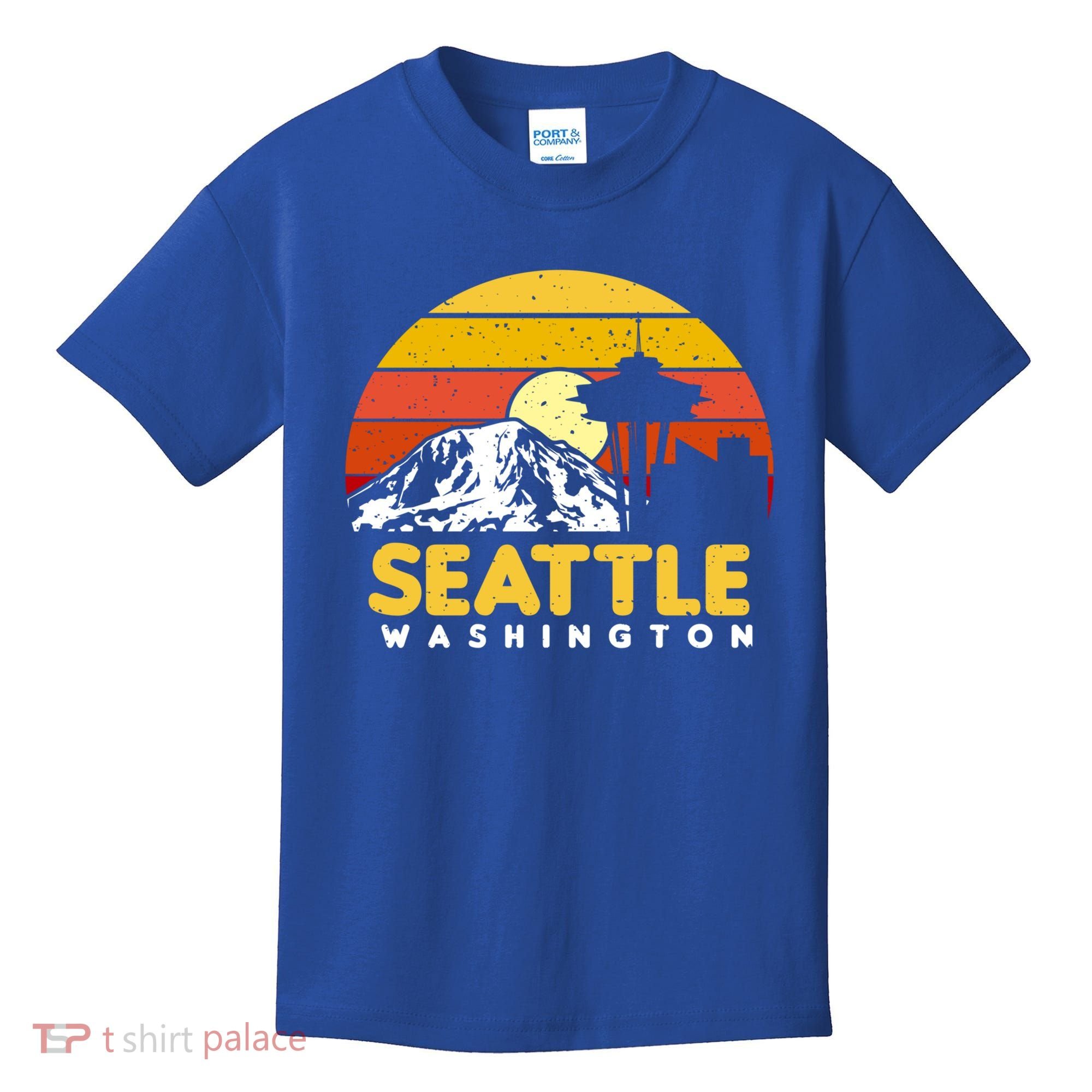 Seattle Washington Pnw Vacation Souvenir Gift Great Gift Kids T-Shirt