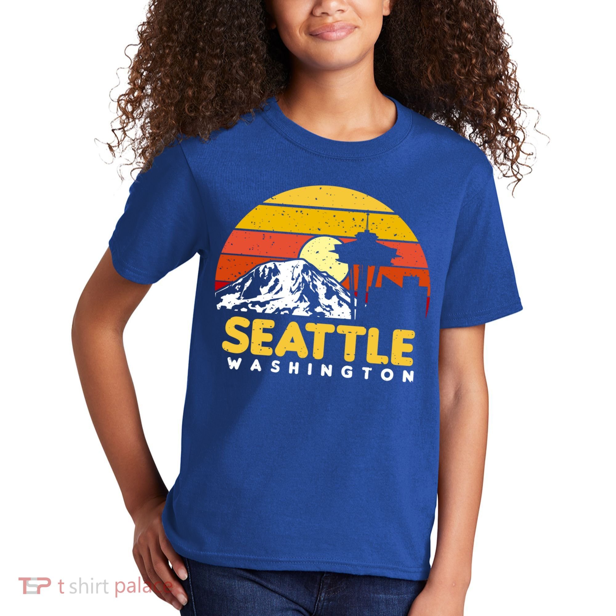 Seattle Washington Pnw Vacation Souvenir Gift Great Gift Kids T-Shirt