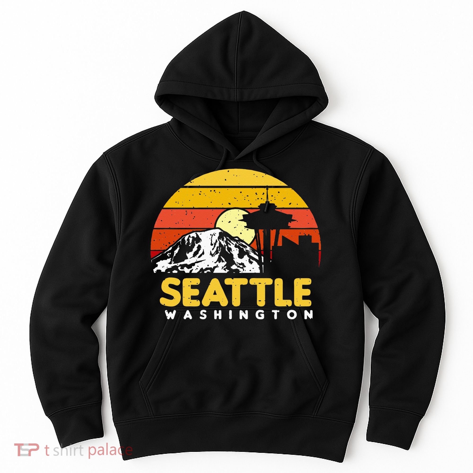 Seattle Washington PNW Vacation Souvenir Gift Hoodie