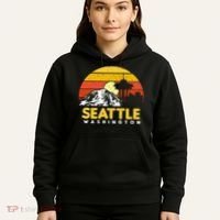 Seattle Washington PNW Vacation Souvenir Gift Hoodie thumb 5