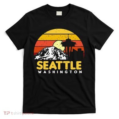 Seattle Washington PNW Vacation Souvenir Gift T-Shirt