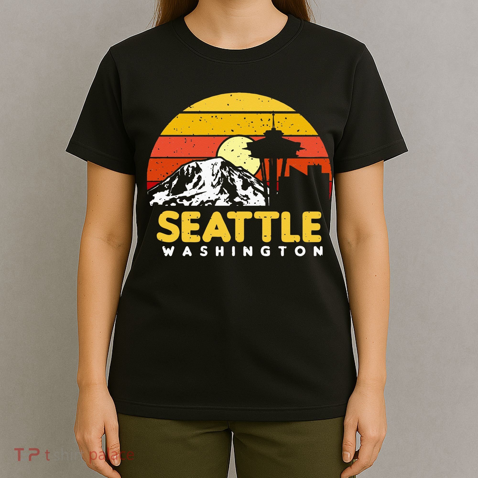 Seattle Washington PNW Vacation Souvenir Gift T-Shirt
