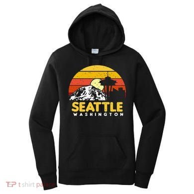 Seattle Washington PNW Vacation Souvenir Gift Women's Hoodie