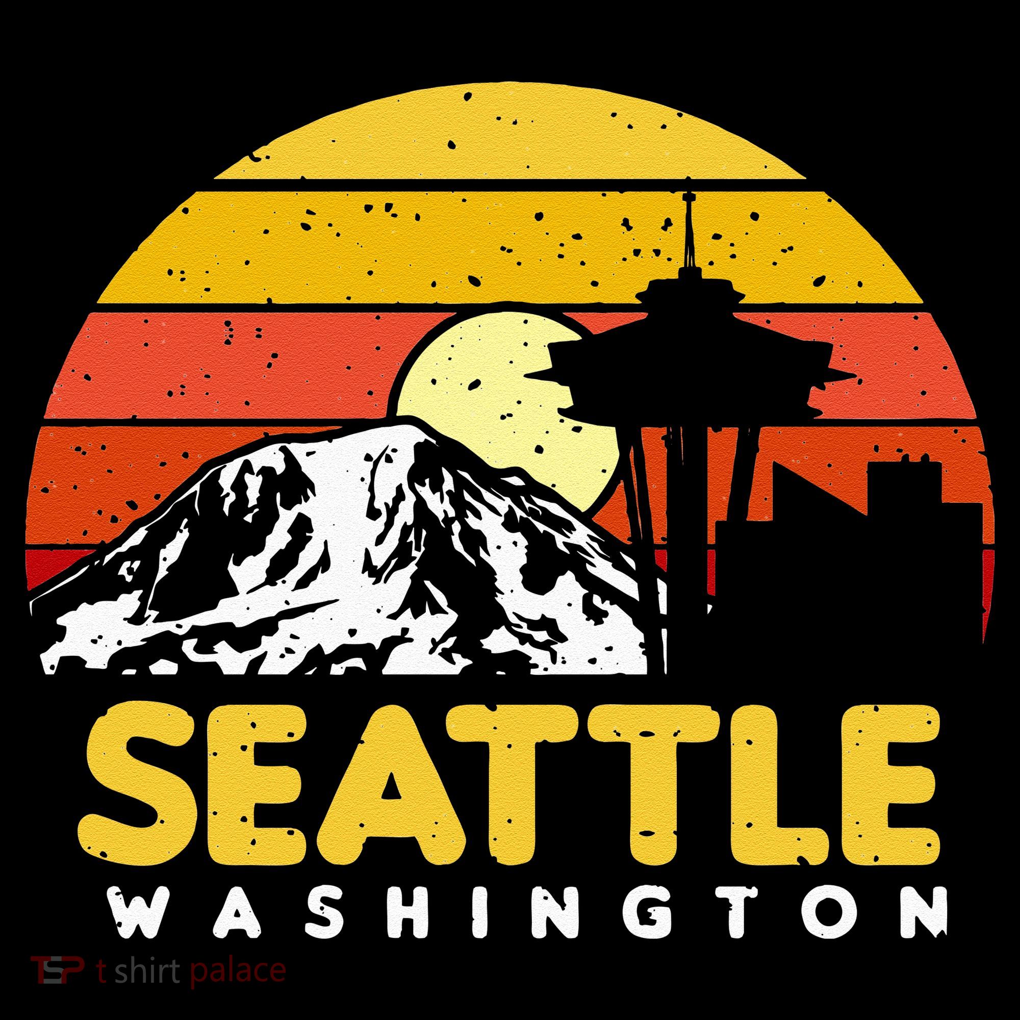 Seattle Washington PNW Vacation Souvenir Gift Ornament