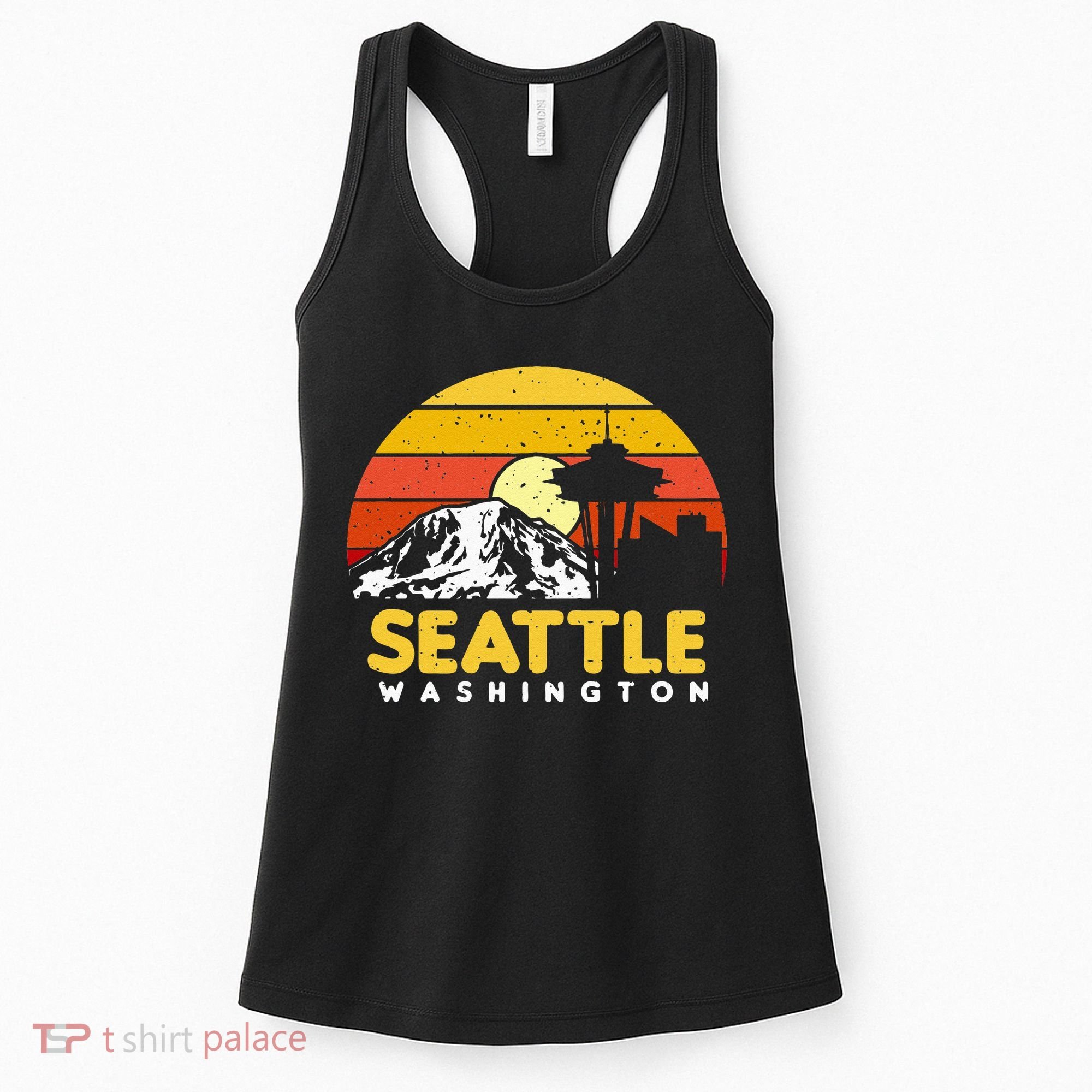 Seattle Washington PNW Vacation Souvenir Gift Women's Tank Top