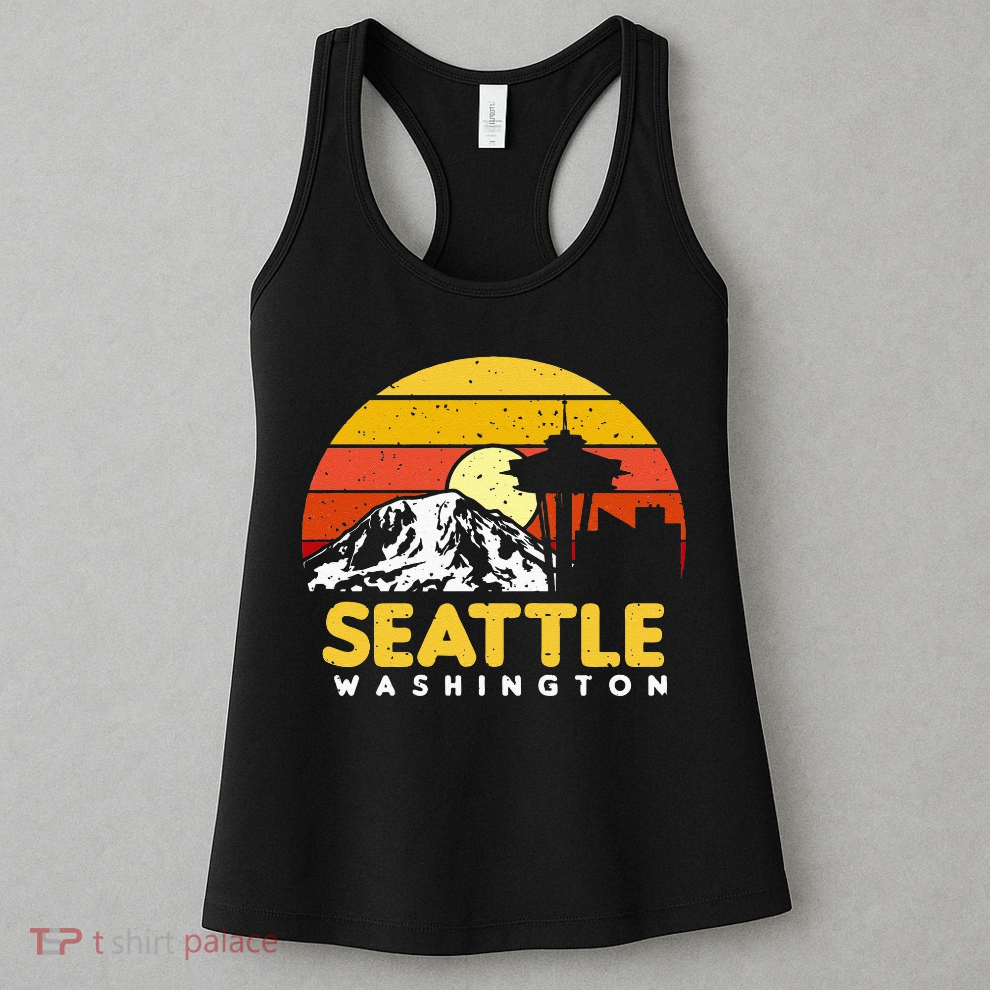 Seattle Washington PNW Vacation Souvenir Gift Women's Tank Top