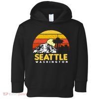Seattle Washington PNW Vacation Souvenir Gift Toddler Hoodie thumb 0