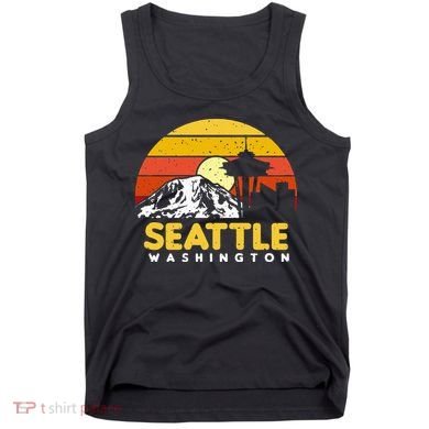 Seattle Washington PNW Vacation Souvenir Gift Tank Top