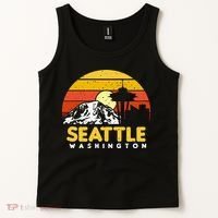 Seattle Washington PNW Vacation Souvenir Gift Tank Top thumb 2