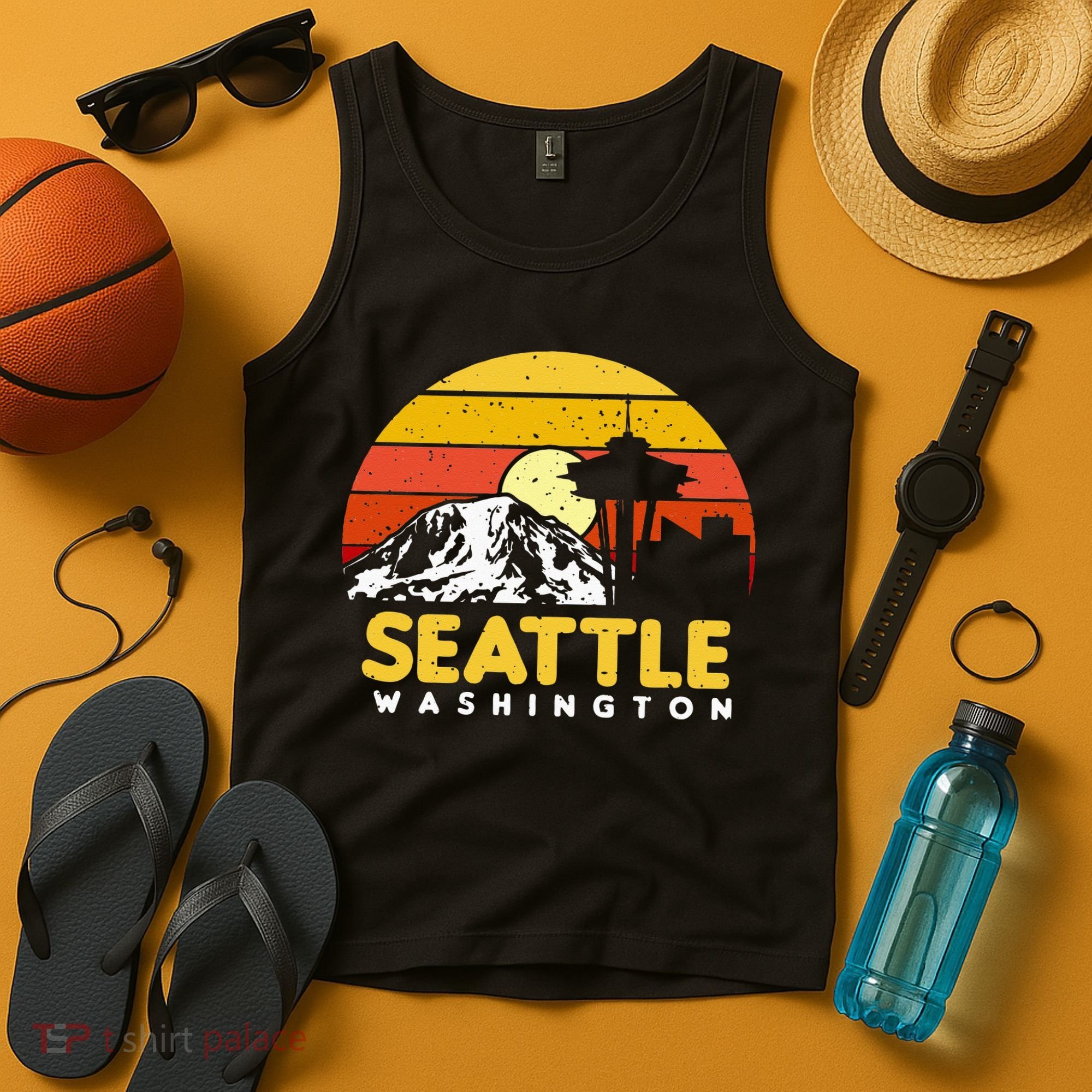 Seattle Washington PNW Vacation Souvenir Gift Tank Top