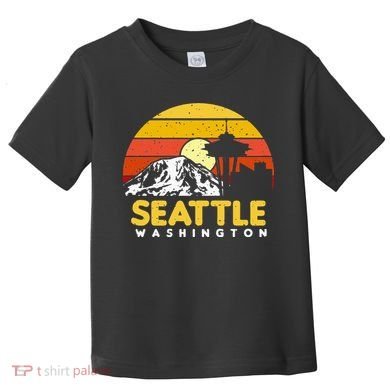 Seattle Washington PNW Vacation Souvenir Gift Toddler T-Shirt