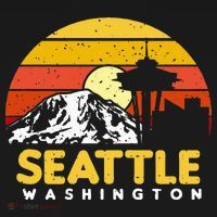 Seattle Washington PNW Vacation Souvenir Gift Visor thumb 3