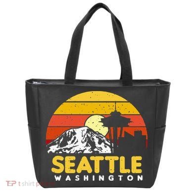 Seattle Washington PNW Vacation Souvenir Gift Tote Bag