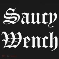 Saucy Wench Ren Faire Funny Halloween Costume T-Shirt thumb 7